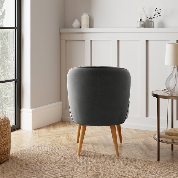 Elsie Velvet Cocktail Chair