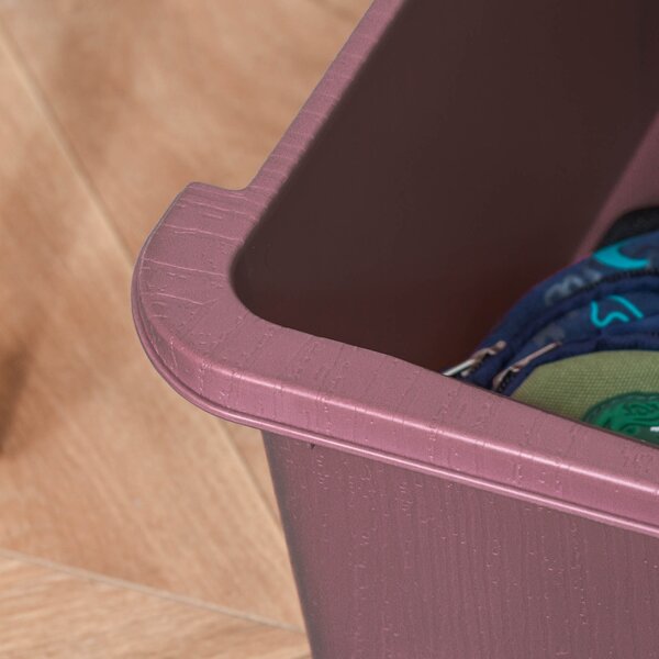 HOMCOM 3-Tier Toy Storage Box Kids Toy Storage with Removable Boxes, for Bedrooms, Playrooms & Other Children Areas, Pink Aosom UK