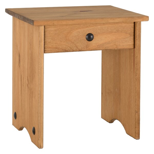 Corona Dressing Table Stool, Wood