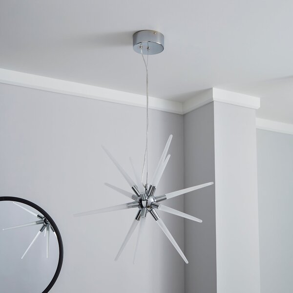 Liard 9 Light Pendant Integrated LED Star Ceiling Light