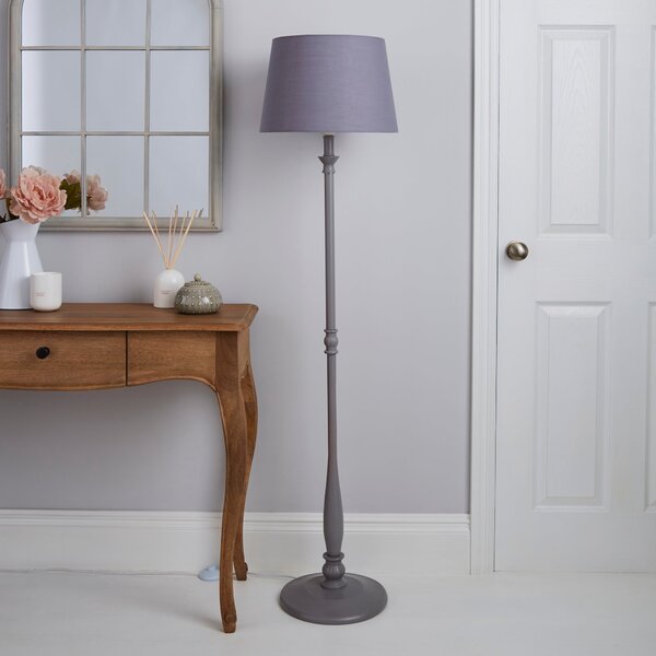 Tofty Grey Floor Lamp