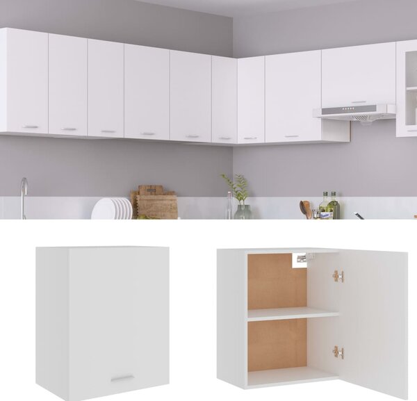 Hanging Cabinet White 50x31x60 cm Engineered Wood