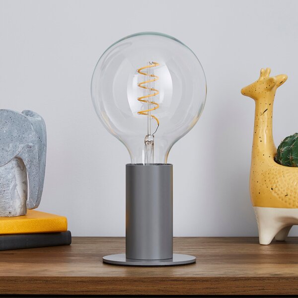 Eban Grey Table Lamp