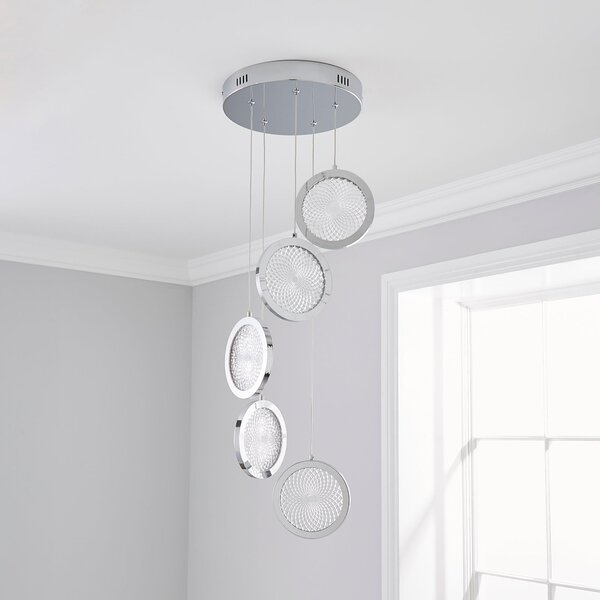 Cora Cluster Disc 5 Light Ceiling Light