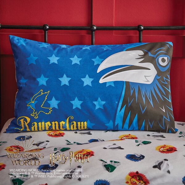 Harry Potter Ravenclaw House Reversible Duvet Cover and Pillowcase Set