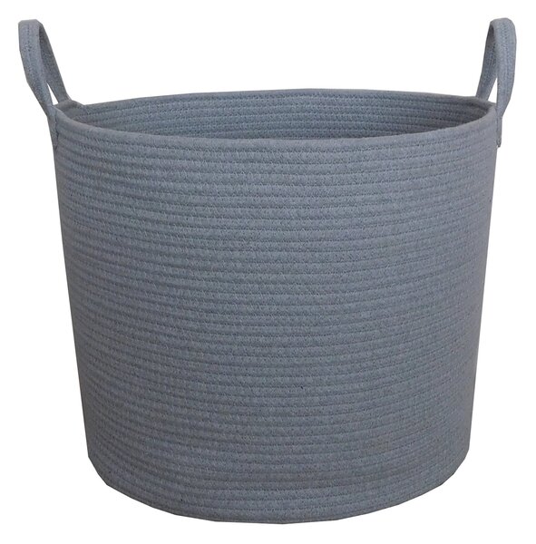 Large Grey Rope Basket