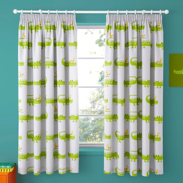 Cosatto Crocodile Smiles Pencil Pleat Curtains