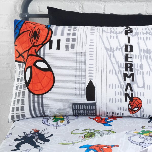 Marvel Spider-Man Duvet Cover and Pillowcase Set