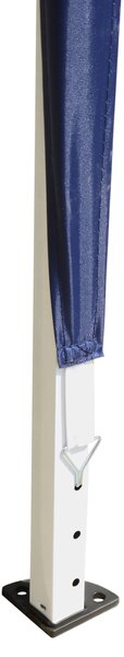 Outsunny 3 x 3m Pop Up Gazebo with Sides, Weather Resistant Gazebo with Carry Bag for Events and Weddings, Blue Aosom UK