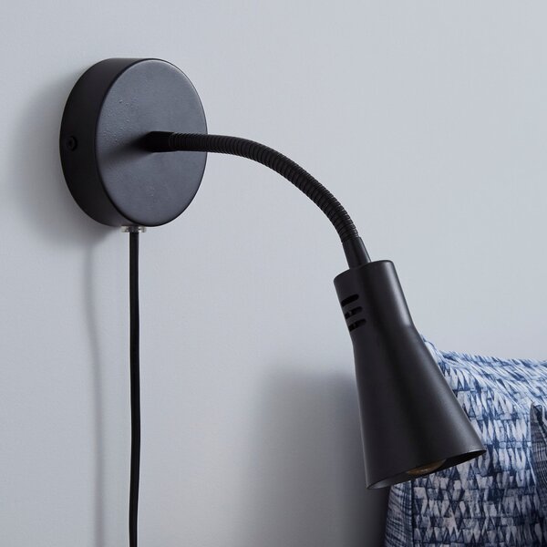 Nola Adjustable Plug In Wall Light