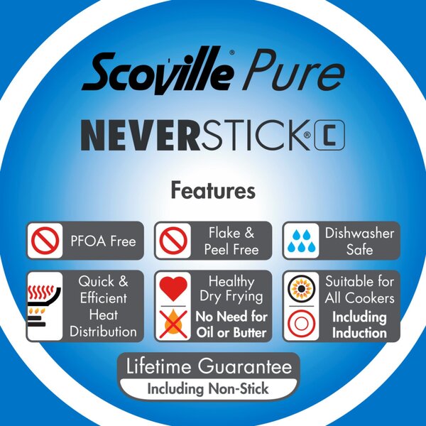 Scoville Neverstick Non-stick Aluminium 5 Piece Set