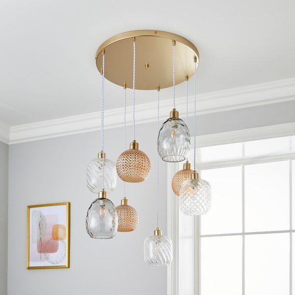 Elodie 8 Light Cluster Ceiling Light