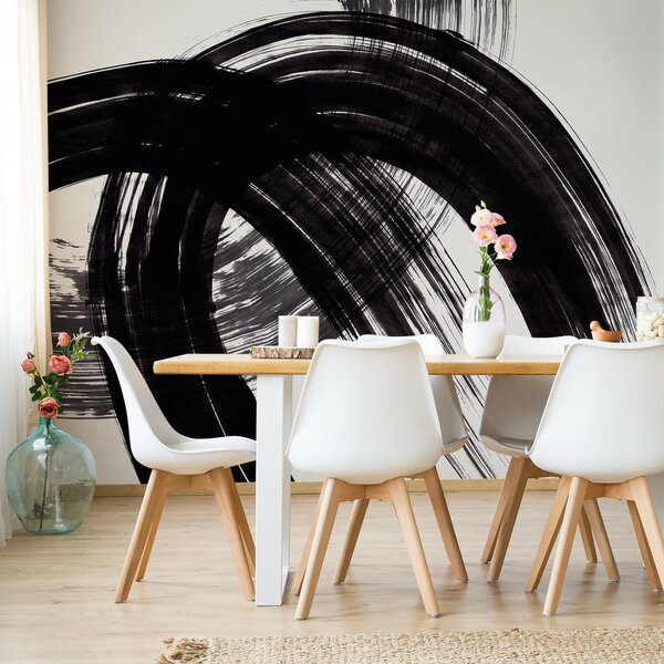 Mono Curves Wall Mural