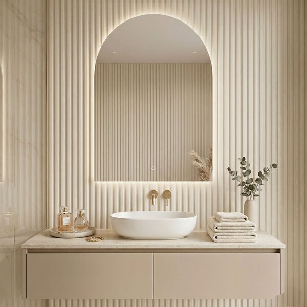Mirror LED 90x60cm TOP-1