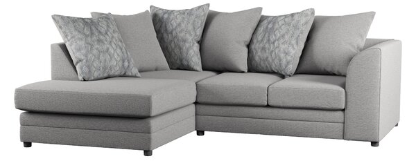 Washington Chenille Combo Small Corner Sofa