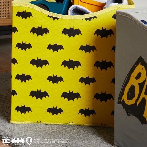 Batman Pack of 2 Storage Cubes