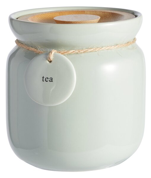 Sage Hang Tag Tea Canister