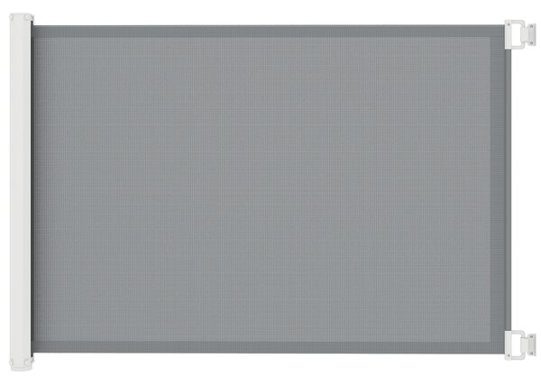 PawHut Pet Protector: Retractable Safety Gate for Dogs, Folding Barrier for Home, Doorway & Stairs, Grey Aosom UK