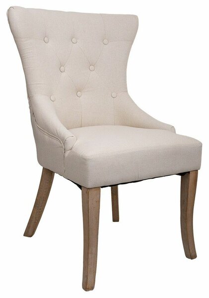 Dining Chair Alexandra House Living Cream 45 x 97 x 52 cm