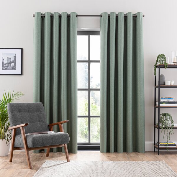 Montreal Ultra Blackout Eyelet Curtains