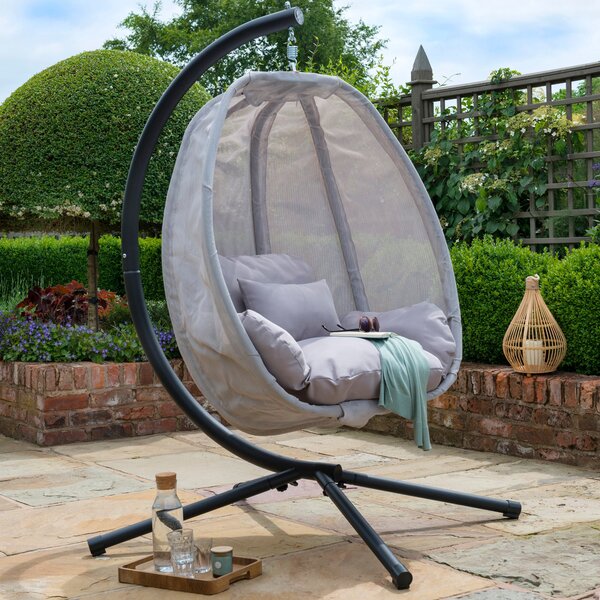 Grey Cocoon Egg Chair