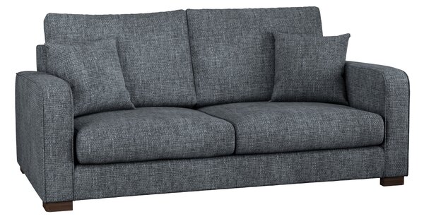 Carson Deep Sit Chunky Chenille 3 Seater Sofa