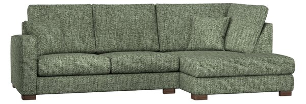 Carson Deep Sit Chunky Chenille Corner Sofa