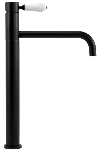 Bathroom faucet Rea Serra BLACK Matt High