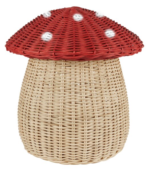 Toadstool Red Storage Basket