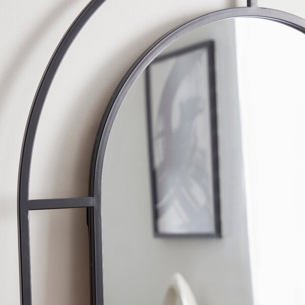 Arched Window Full Length Leaner Mirror