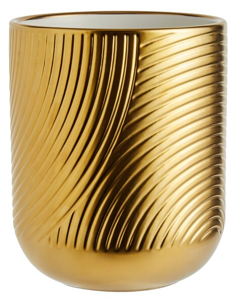 Curves Utensil Pot Gold