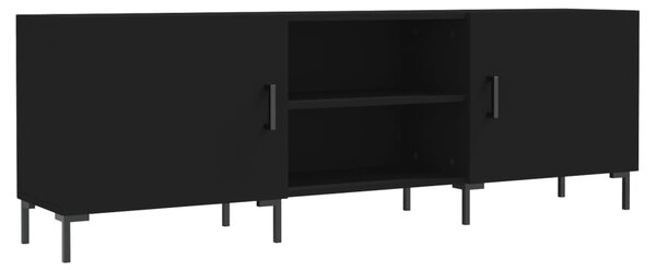 TV Cabinet Black 150x30x50 cm Engineered Wood