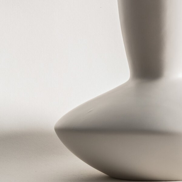 Kai White Stoneware Vase