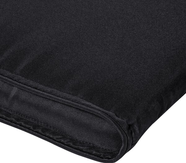 Outsunny Replacement Thick Cushion for Sun Lounger, Recliner Chair Relaxer Pad with Pillow, Black Aosom UK