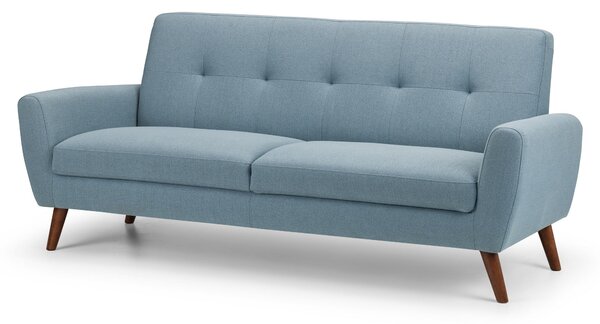 Monza Linen Small 3 Seater Sofa