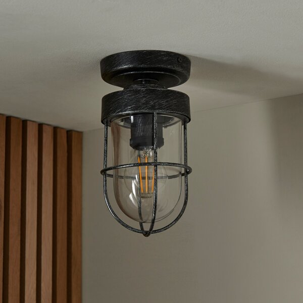 Marine Industrial Flush Ceiling Light