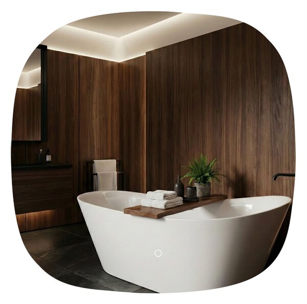 Mirror LED 70x70cm TOP