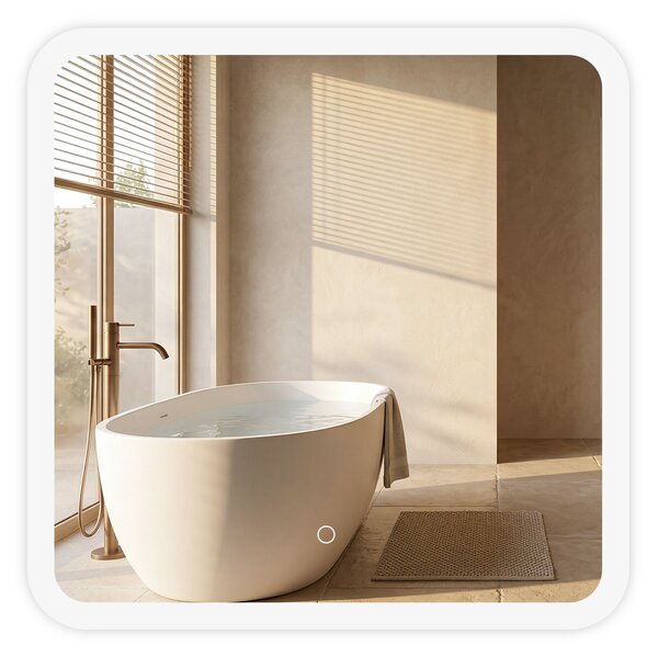 Mirror LED 70x70cm TOP-2