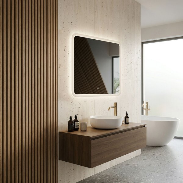 Mirror LED 70x70cm TOP-2