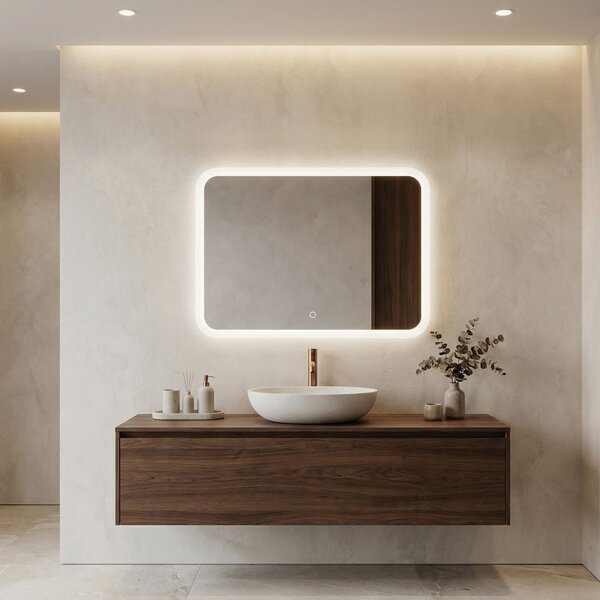 Mirror LED 80x60cm TOP-3
