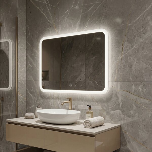 Mirror LED 80x60cm TOP-3