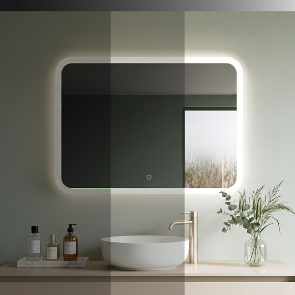 Mirror LED 80x60cm TOP-3