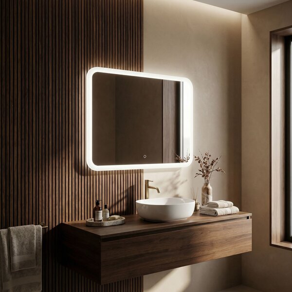 Mirror LED 80x60cm TOP-3