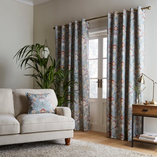 Ruskin Cotton Eyelet Curtains