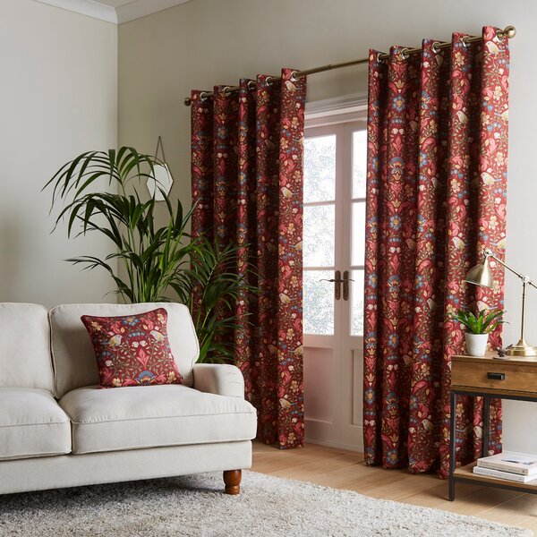 Ruskin Cotton Eyelet Curtains