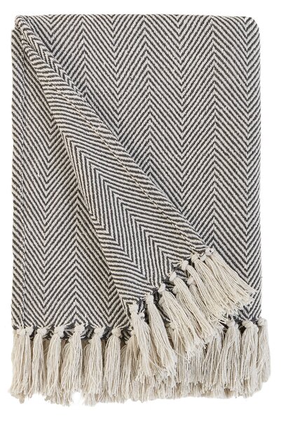 Jenson Herringbone Throw Blanket 130cm x 180cm