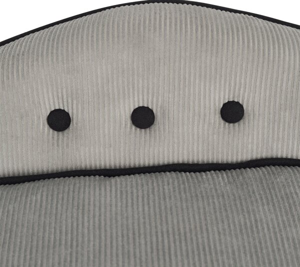 PawHut Pet Sofa Dog Bed Couch Cat Kitten Sponge Removable Cushion Lounge Grey 66.5 x 45 x 35.5 cm