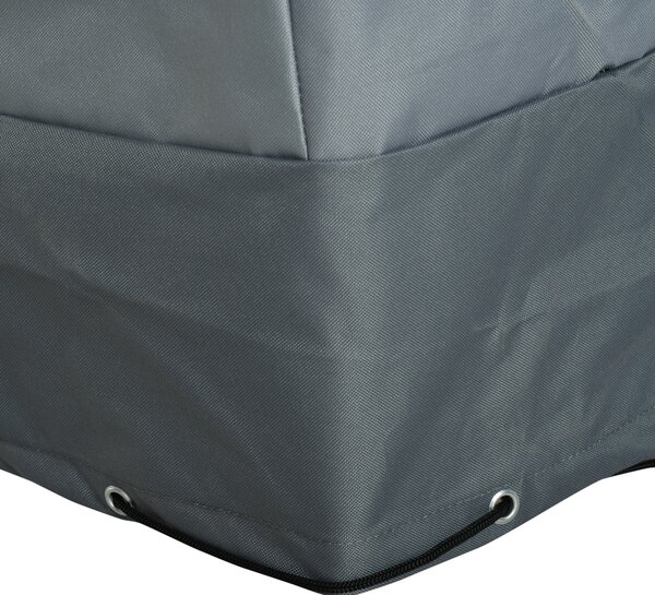 Outsunny Patio Furniture Cover, Rectangular Chair Protection, Water UV Resistant, 600D Oxford Fabric, 200 x 86 x 82 cm Aosom UK