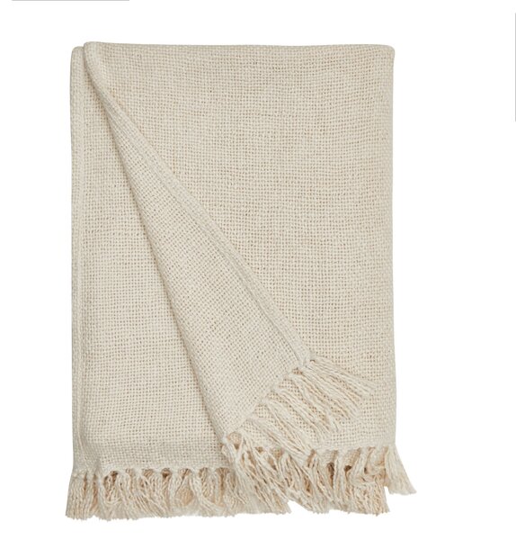 Aris Cotton Weave 200cm x 200cm Throw Blanket