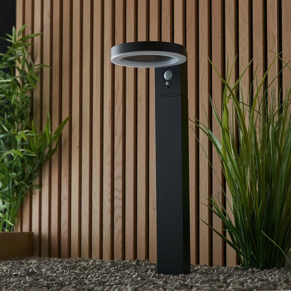 Vogue Idris Solar PIR Outdoor Floor Path Light